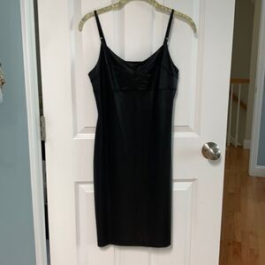 Vintage Guess Jeans Liquid‎ Leather Slipdress